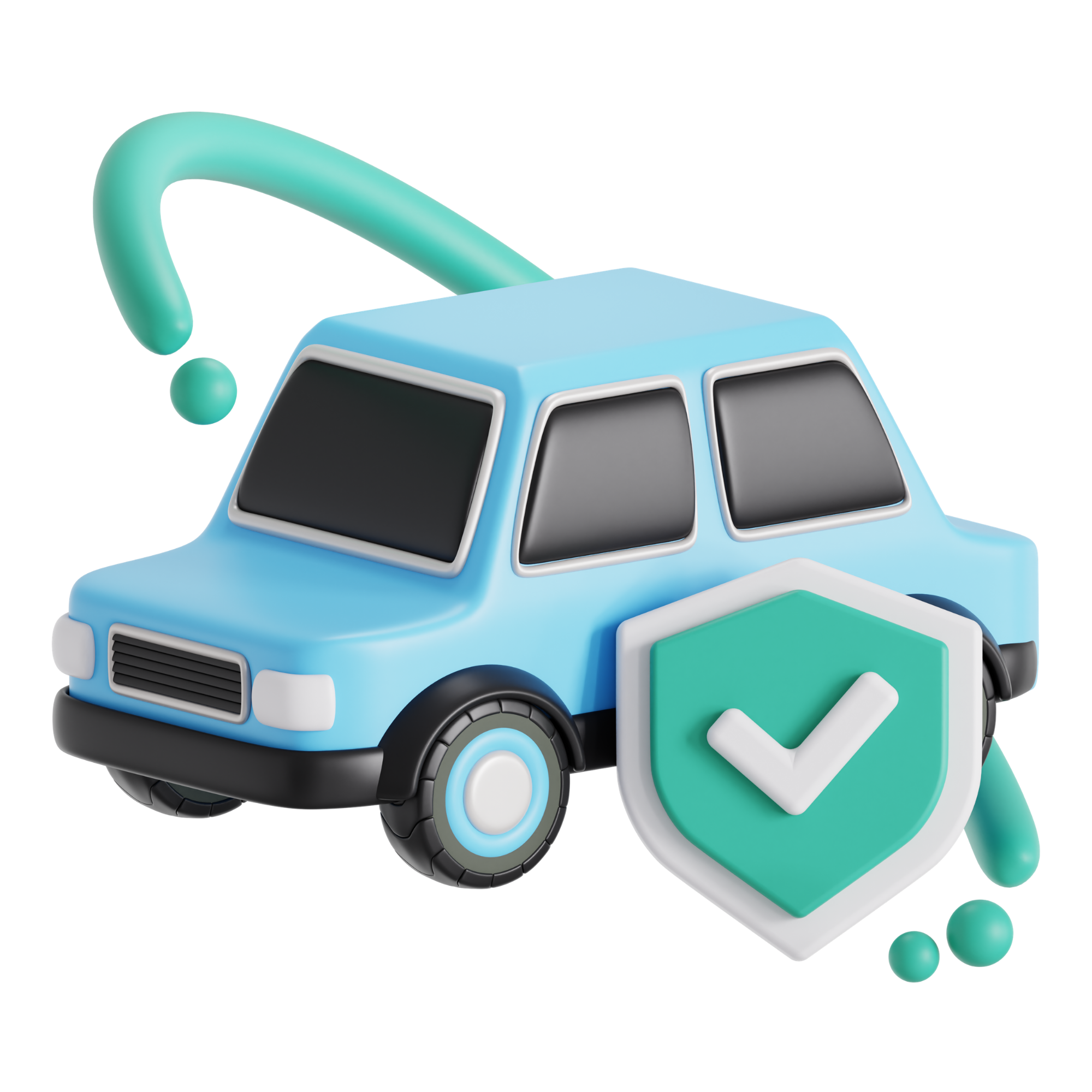 Trip Track it car tracker illustration